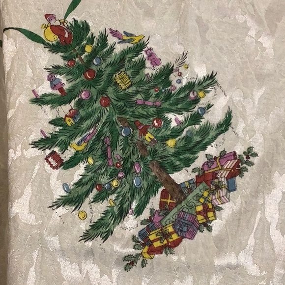 Spode Dining Spode Christmas Tree Tablecloth 57 X 2 Poshmark